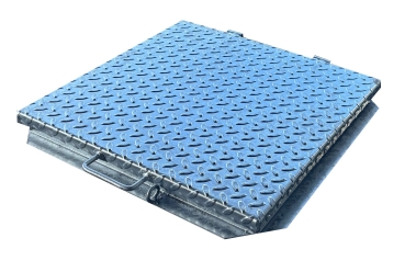 verzinkte massive Schachtabdeckung 40 x 40 cm